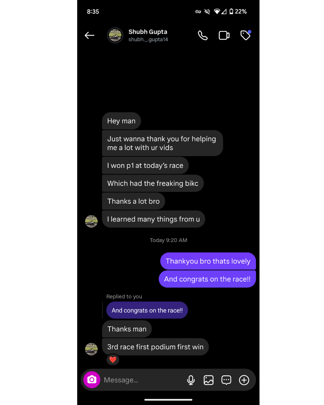 Student Testimony 8