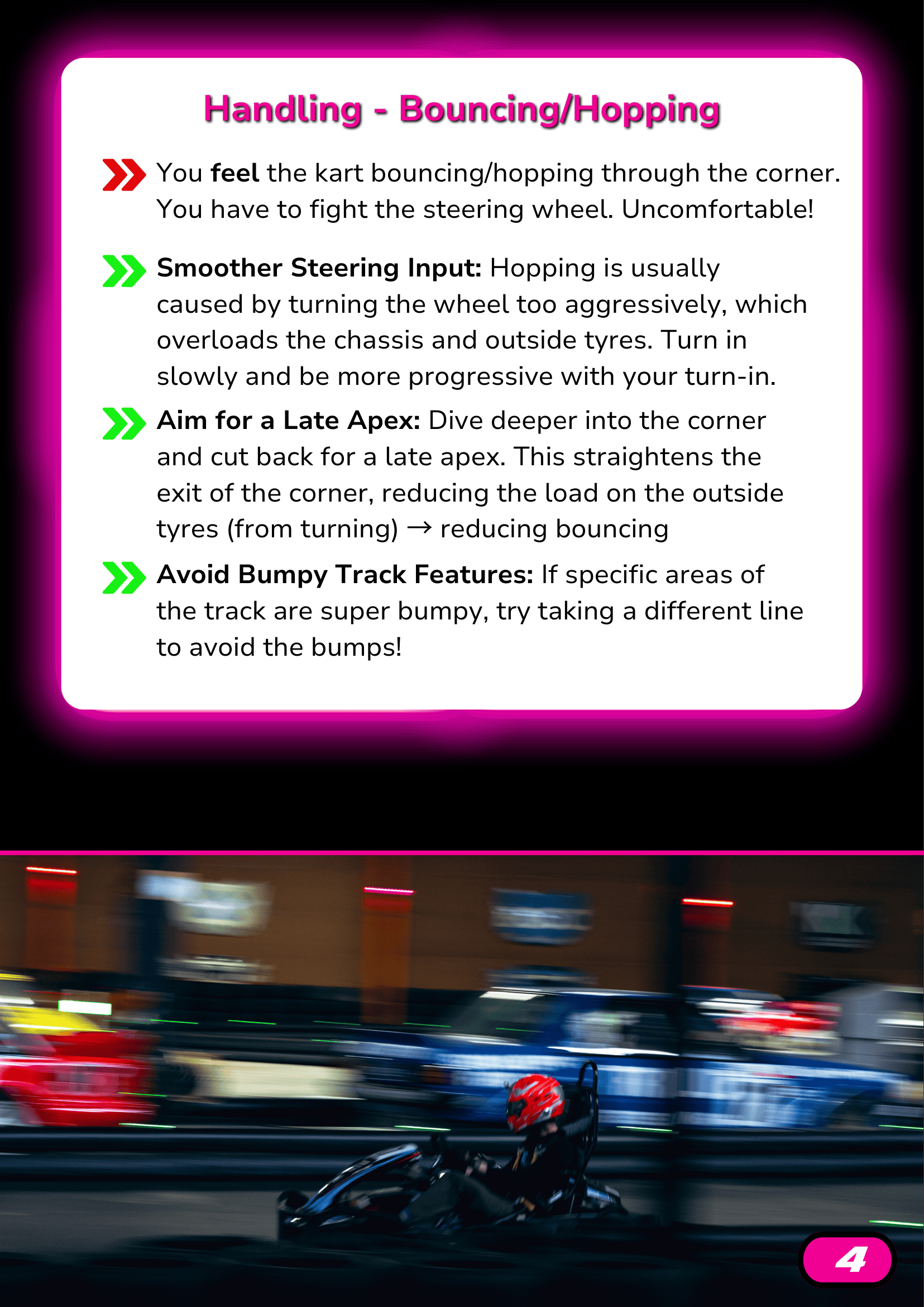 Bad Kart Cheat Sheet